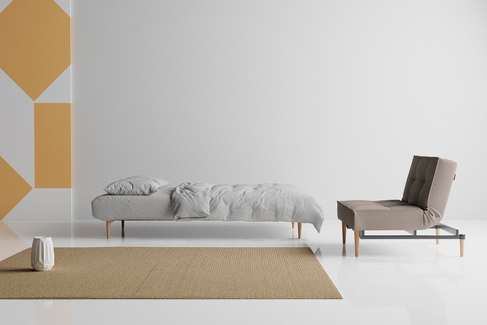 Innovation chair Splitback Styletto Light Wood - Image 7